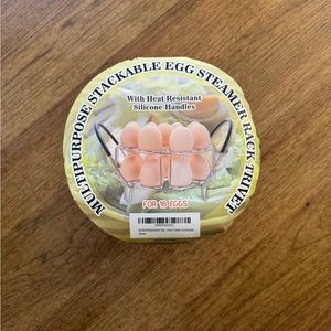 Multipurpose Stackable Egg Steamer Rack / Trivet - fits Instapot Pressure Cooker